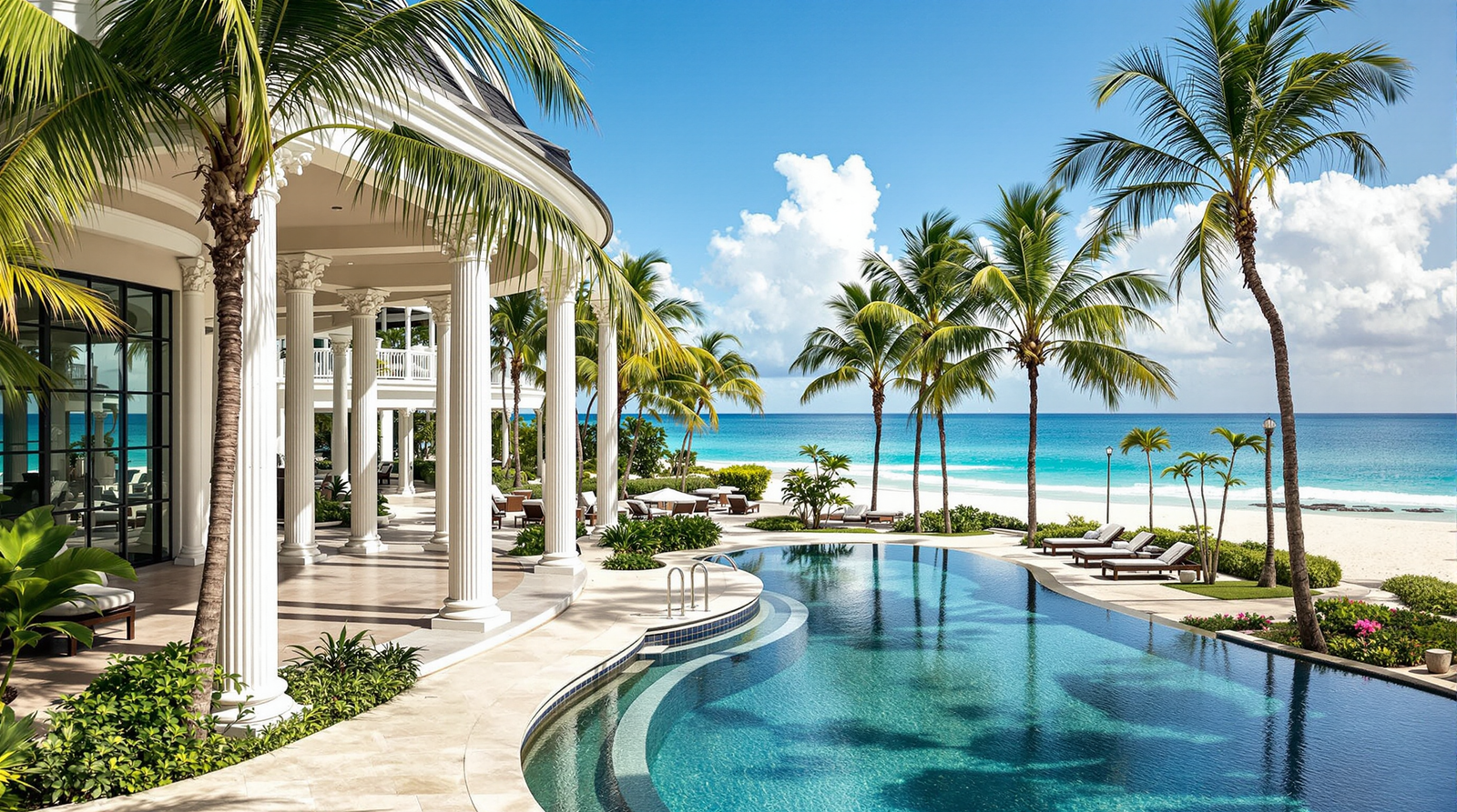 Luxury resort wedding venue